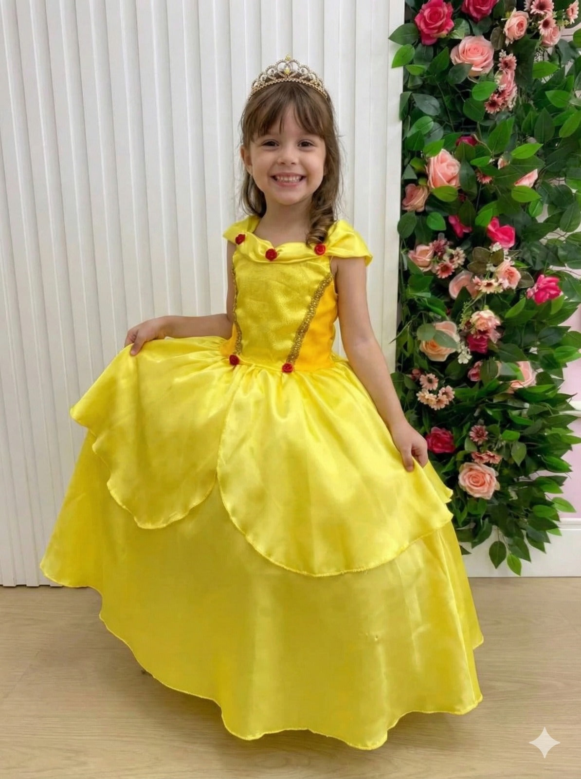 Fantasia Princesa Bebeloo Kids A Bela E A Fera Longa - Diversão e Encanto para Brincar | Bebeloo Kids
