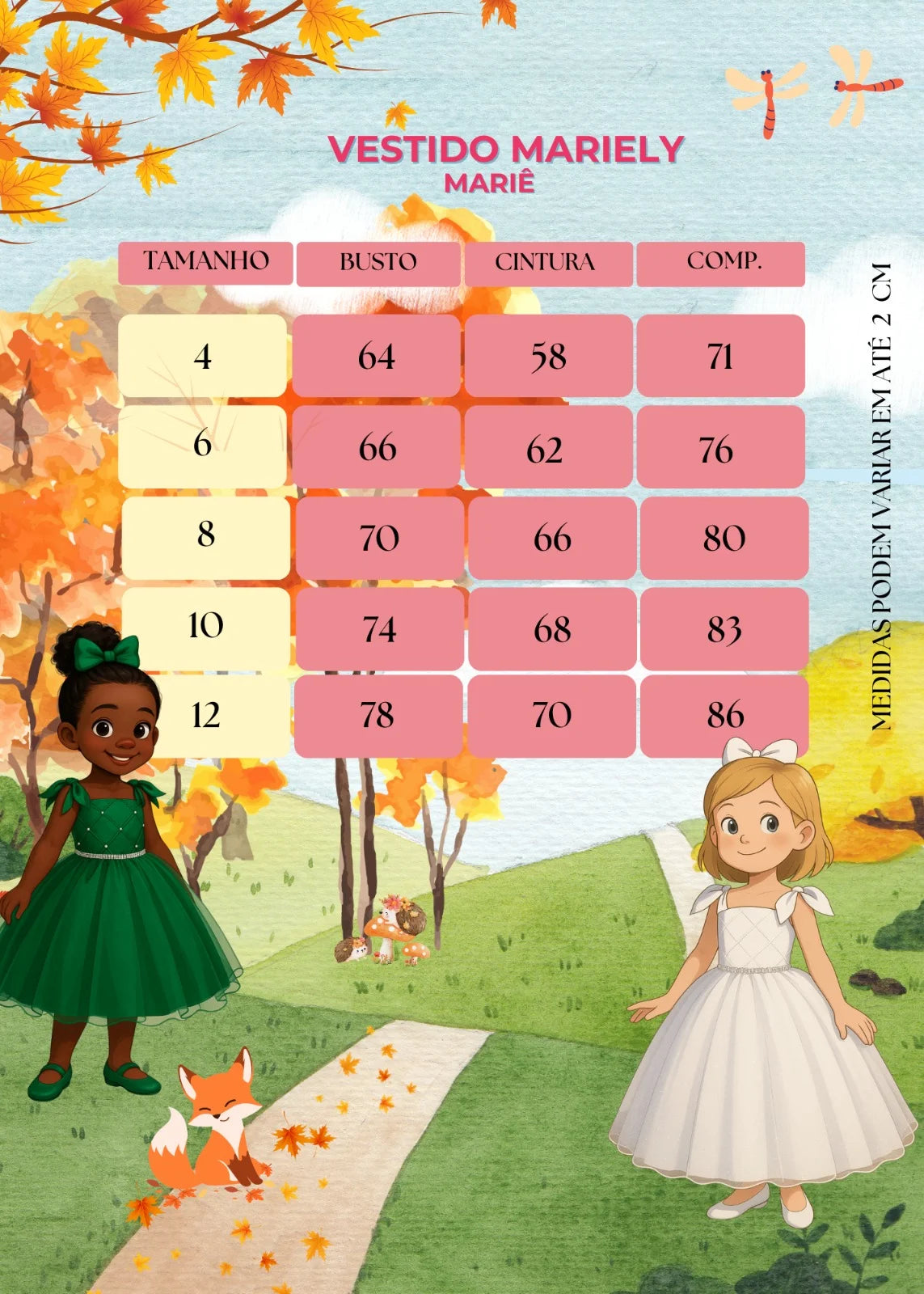 Vestido Marie Mariely - Leveza e Elegância para Meninas | Bebeloo Kids