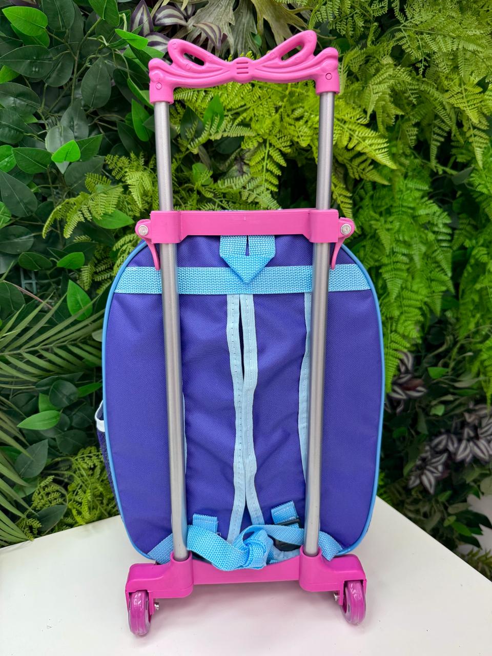 Mochila Rodinhas Stitch + Estojo de Brinde - Praticidade e Charme para o Dia a Dia | Bebeloo Kids