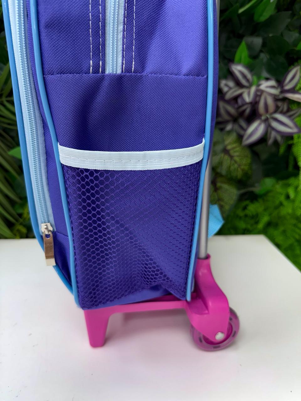 Mochila Rodinhas Stitch + Estojo de Brinde - Praticidade e Charme para o Dia a Dia | Bebeloo Kids