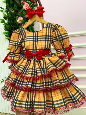 Vestido Junino Banana Club Encanto Caipira - Leveza e Elegância para Meninas | Bebeloo Kids