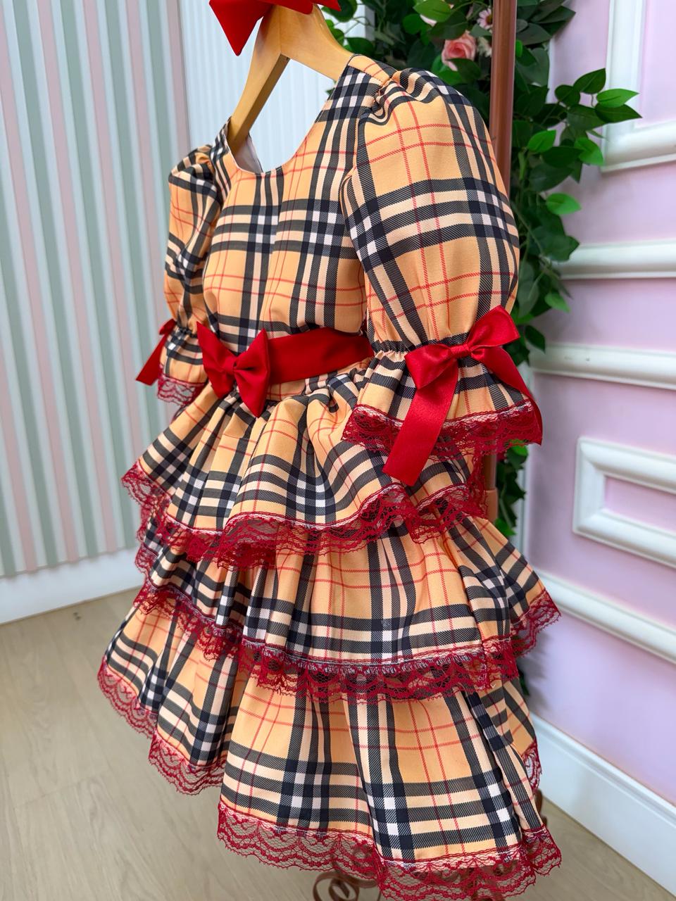 Vestido Junino Banana Club Encanto Caipira - Leveza e Elegância para Meninas | Bebeloo Kids