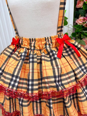 Salopete - Saia Adulto Junino Banana Club Luxo Encanto Caipira - Delicadeza e Feminilidade para Meninas | Bebeloo Kids