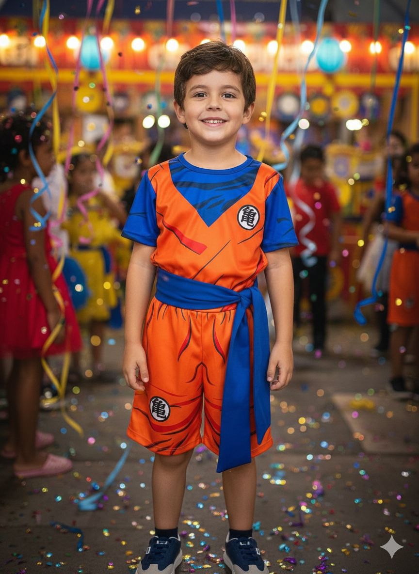 Fantasia Goku - Diversão e Encanto para Brincar | Bebeloo Kids