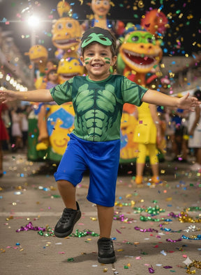 Fantasia Hulk - Diversão e Encanto para Brincar | Bebeloo Kids
