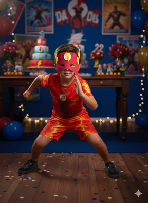 Fantasia Flash Modelo 2 - Qualidade e Cuidado para os Pequenos | Bebeloo Kids