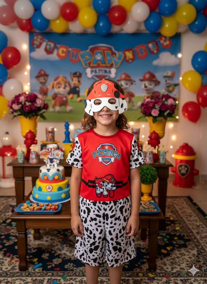 Fantasia Patrulha Canina Marshall | Bebeloo Kids