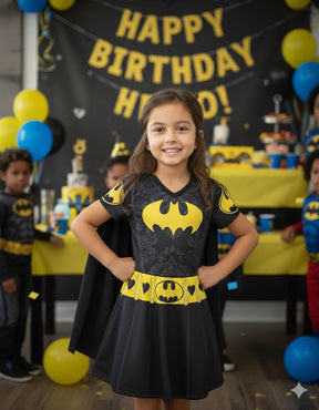 Fantasia BatGirls - Diversão e Encanto para Brincar | Bebeloo Kids