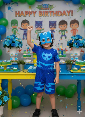Fantasia Menino-Gato PJ Masks - Diversão e Encanto para Brincar | Bebeloo Kids