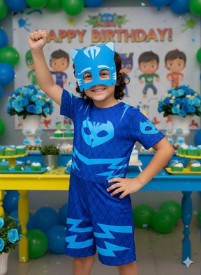 Fantasia Menino-Gato PJ Masks - Diversão e Encanto para Brincar | Bebeloo Kids