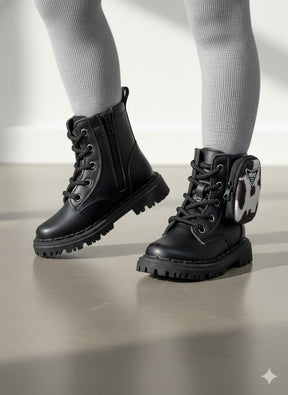 Bota\Coturno Nilqi Mimosa Preto - Qualidade e Cuidado para os Pequenos | Bebeloo Kids