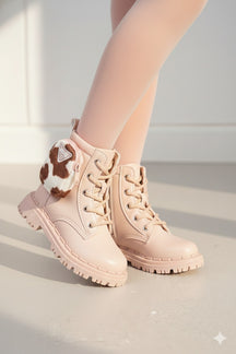 Bota\Coturno Nilqi Mimosa Rose - Qualidade e Cuidado para os Pequenos | Bebeloo Kids