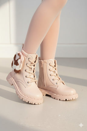 Bota\Coturno Nilqi Mimosa Rose - Qualidade e Cuidado para os Pequenos | Bebeloo Kids