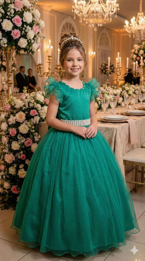 Vestido Marie Longo Amanda Verde Jade