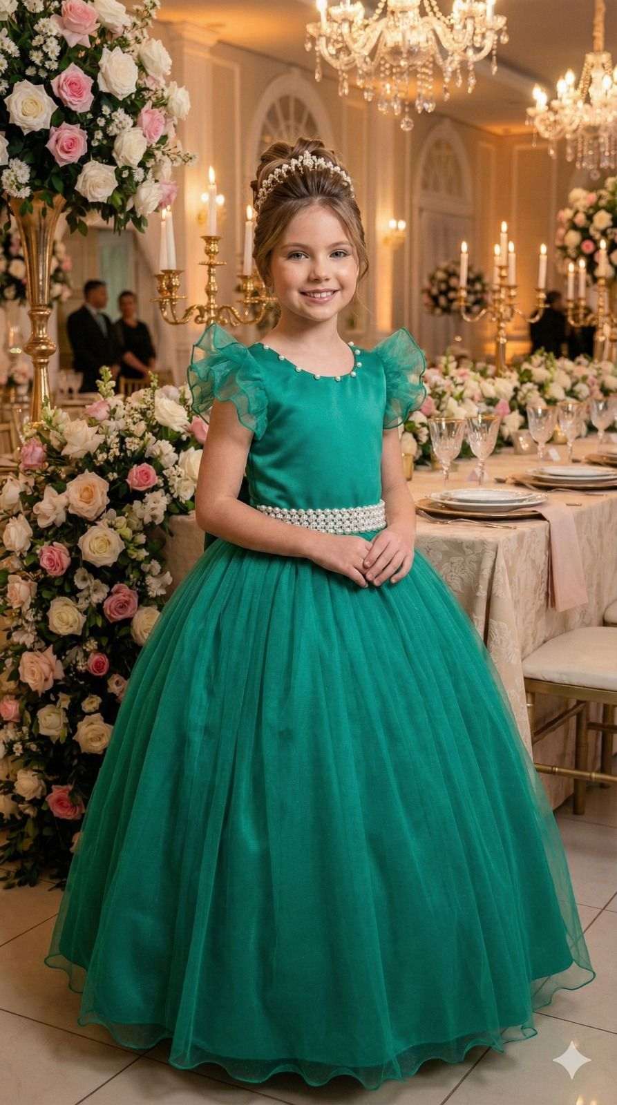 Vestido Marie Longo Amanda Verde Jade