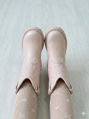 Bota\Coturno Nilqi Bella Rose - Qualidade e Cuidado para os Pequenos | Bebeloo Kids
