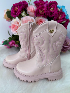 Bota\Coturno Nilqi Bella Rose - Qualidade e Cuidado para os Pequenos | Bebeloo Kids