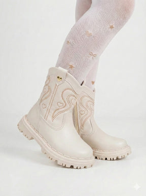 Bota\Coturno Nilqi Bella Off - Qualidade e Cuidado para os Pequenos | Bebeloo Kids