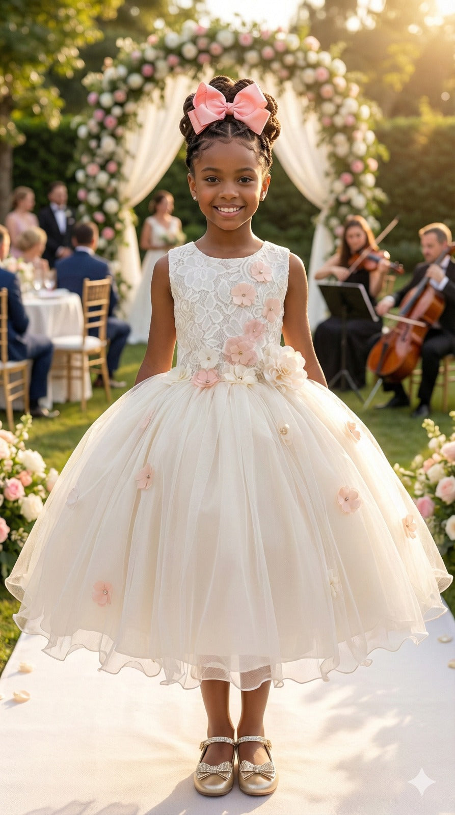 Vestido Juvenil Vila Lele Regata Flores Off - Leveza e Elegância para Meninas | Bebeloo Kids