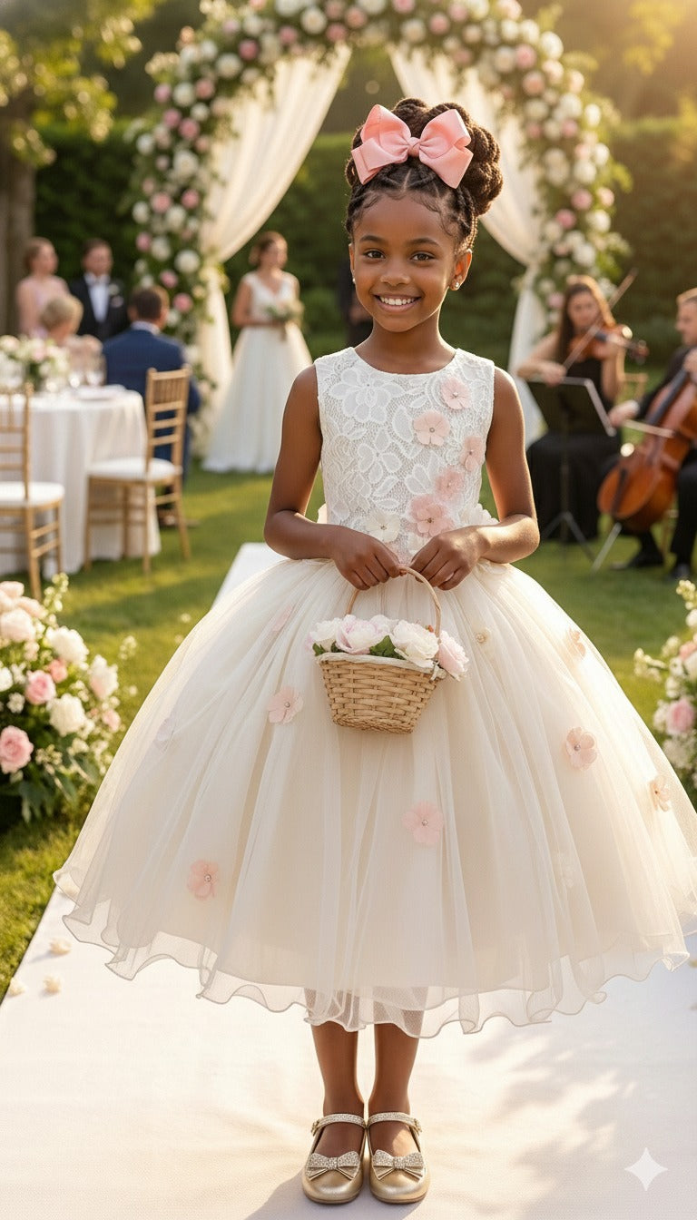 Vestido Juvenil Vila Lele Regata Flores Off - Leveza e Elegância para Meninas | Bebeloo Kids