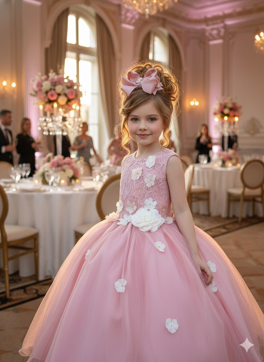 Vestido Juvenil Vila Lele Regata Flores Rose - Leveza e Elegância para Meninas | Bebeloo Kids