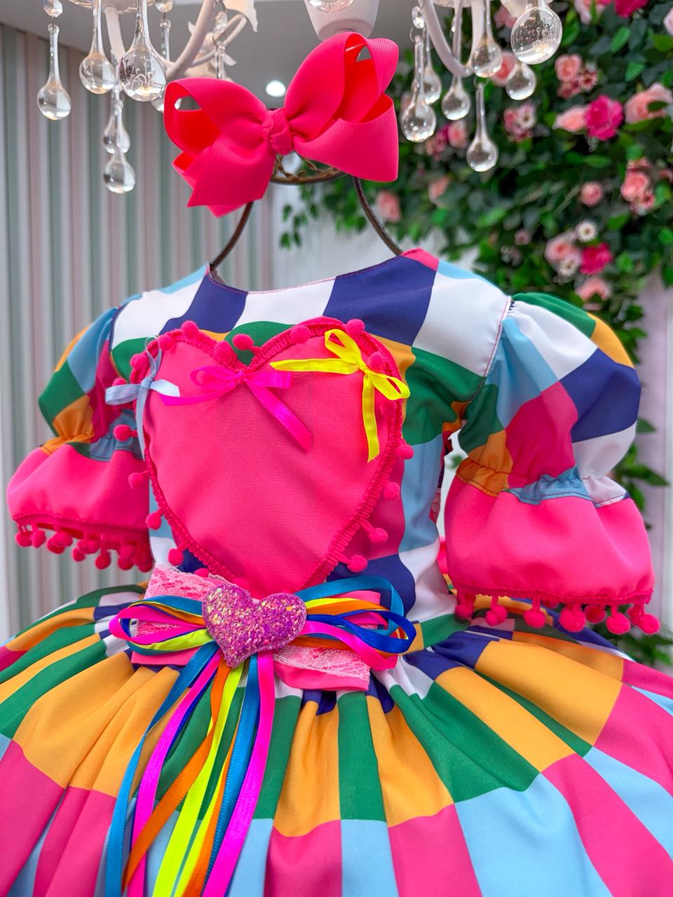 Vestido Marie Junino Quermesse do Interior - Leveza e Elegância para Meninas | Bebeloo Kids
