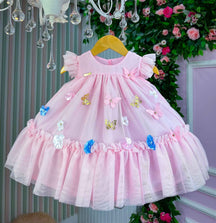 Vestido Vila Lele Jardim das Borboletas Baby Liz + Saiote - Leveza e Elegância para Meninas | Bebeloo Kids
