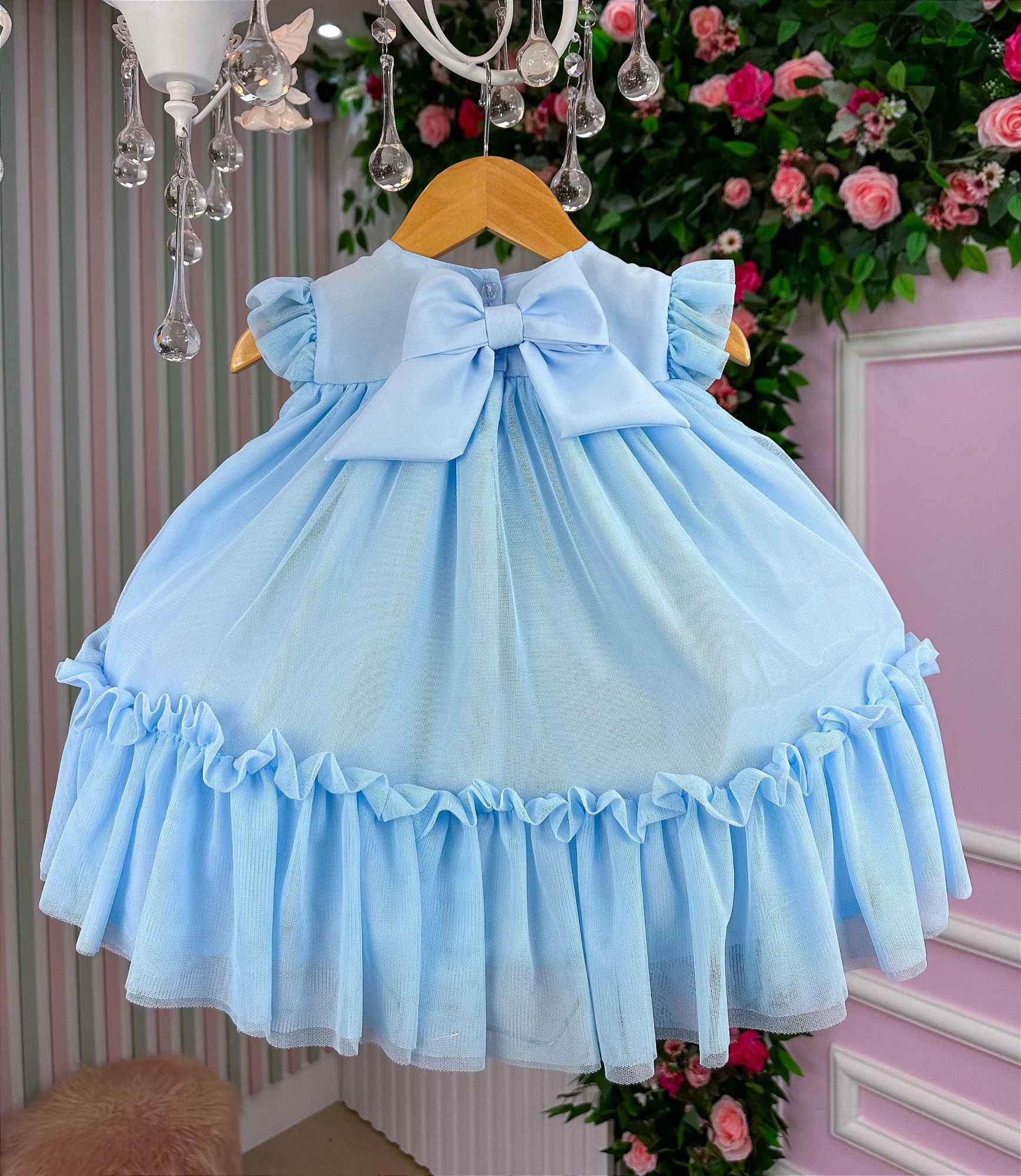 Vestido Vila Lele Jardim das Borboletas Baby Liz - Leveza e Elegância para Meninas | Bebeloo Kids