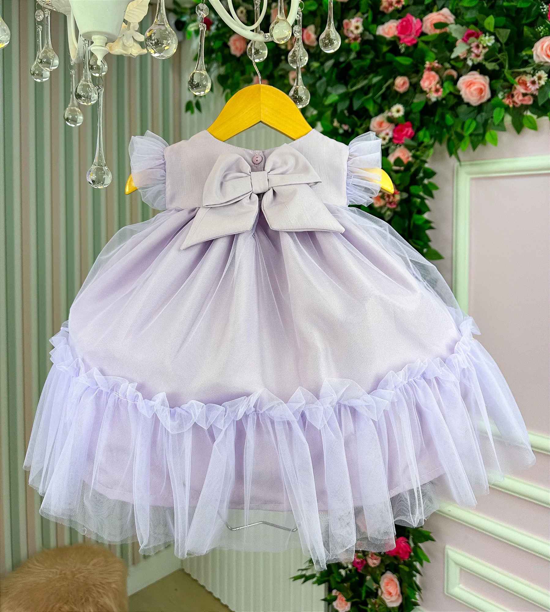 Vestido Vila Lele Jardim das Borboletas Baby Liz - Leveza e Elegância para Meninas | Bebeloo Kids