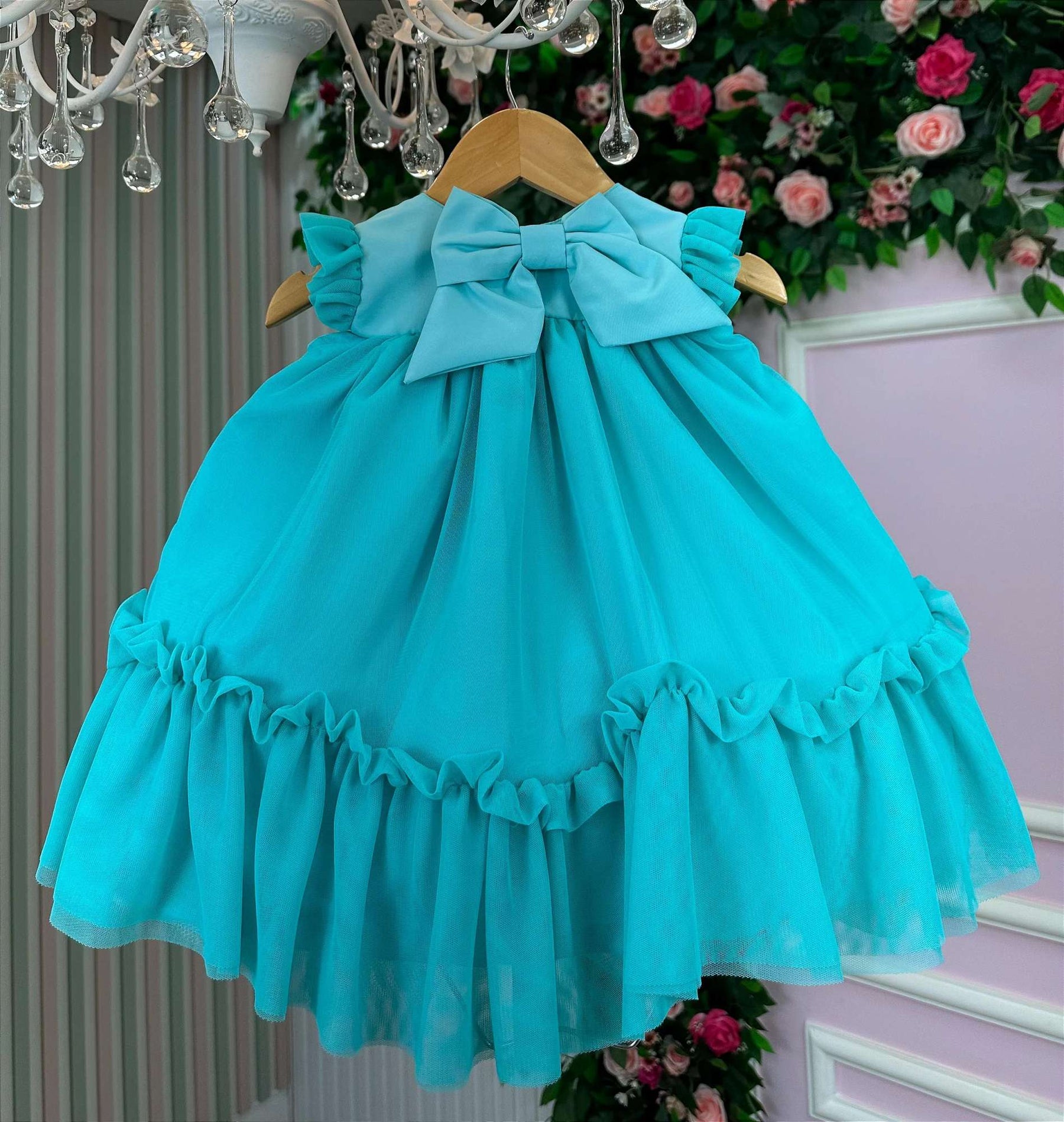 Vestido Vila Lele Jardim das Borboletas Baby Liz - Leveza e Elegância para Meninas | Bebeloo Kids