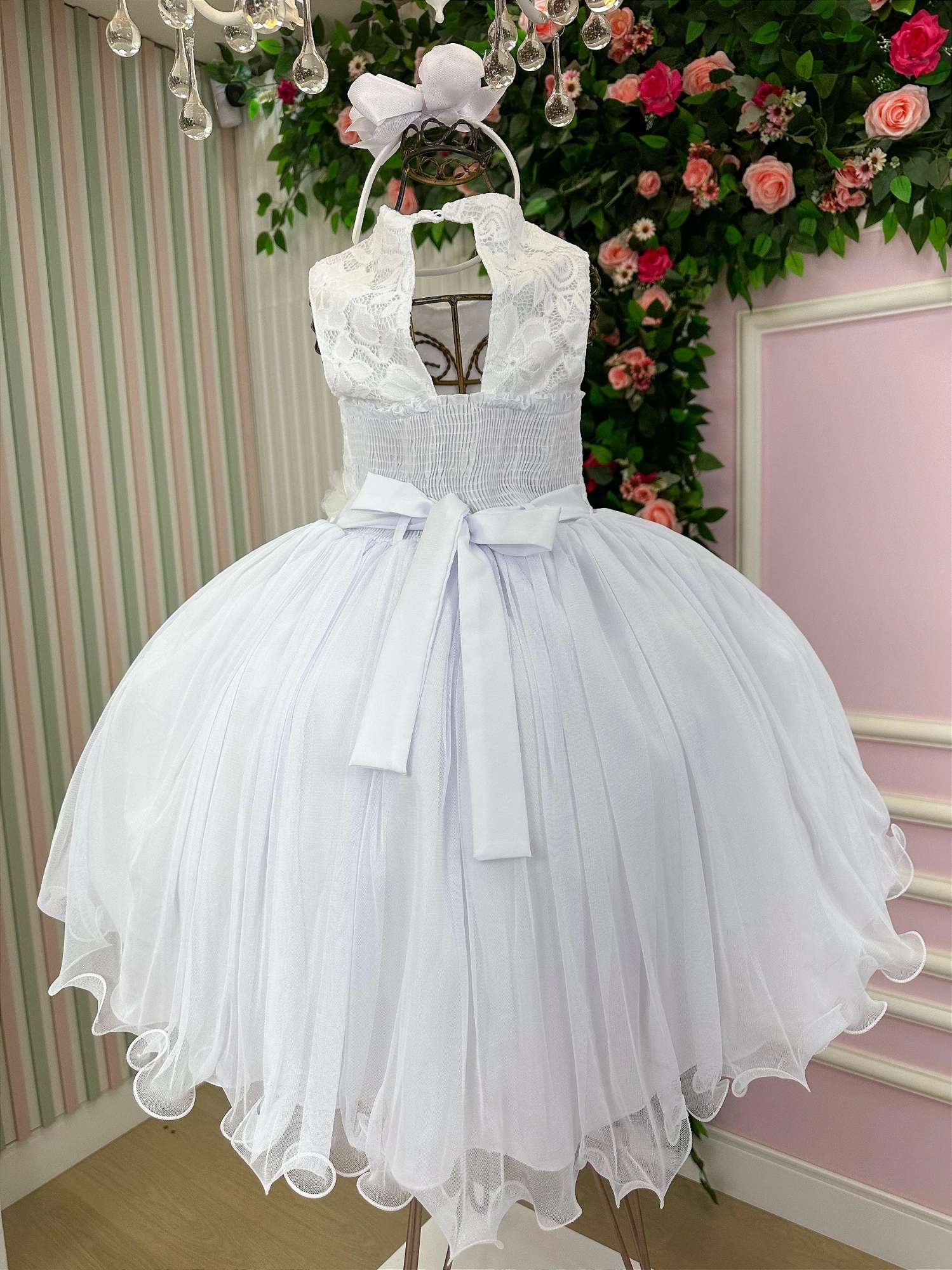Vestido Vila Lele Regata Flores - Leveza e Elegância para Meninas | Bebeloo Kids