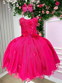 Vestido Vila Lele Regata Flores + Saiote - Leveza e Elegância para Meninas | Bebeloo Kids