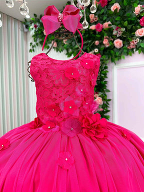Vestido Vila Lele Regata Flores - Leveza e Elegância para Meninas | Bebeloo Kids