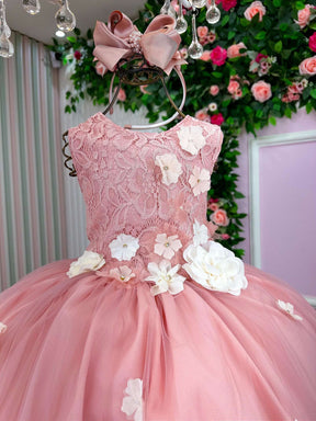Vestido Vila Lele Regata Flores + Saiote - Leveza e Elegância para Meninas | Bebeloo Kids