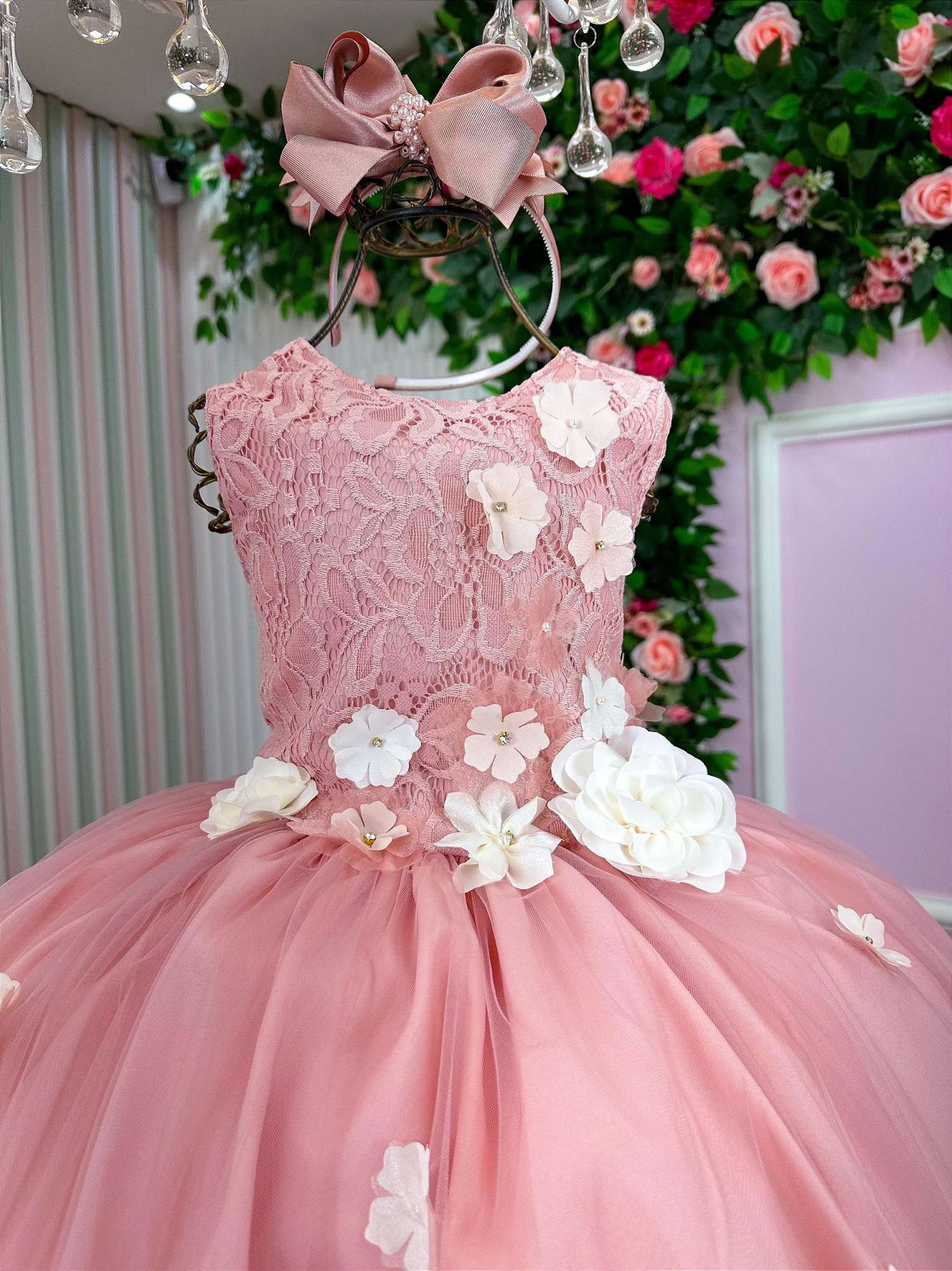 Vestido Vila Lele Regata Flores - Leveza e Elegância para Meninas | Bebeloo Kids
