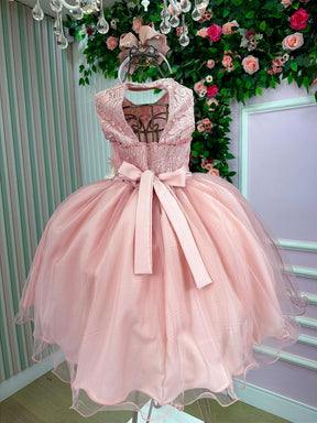 Vestido Vila Lele Regata Flores + Saiote - Leveza e Elegância para Meninas | Bebeloo Kids
