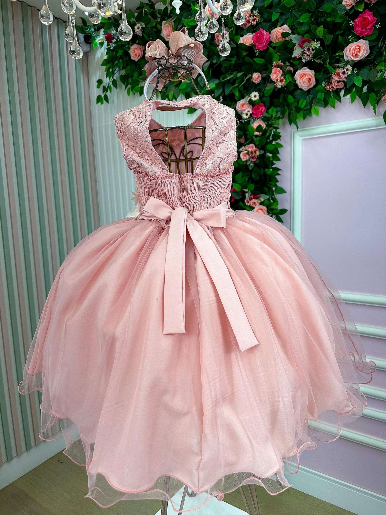 Vestido Vila Lele Regata Flores - Leveza e Elegância para Meninas | Bebeloo Kids