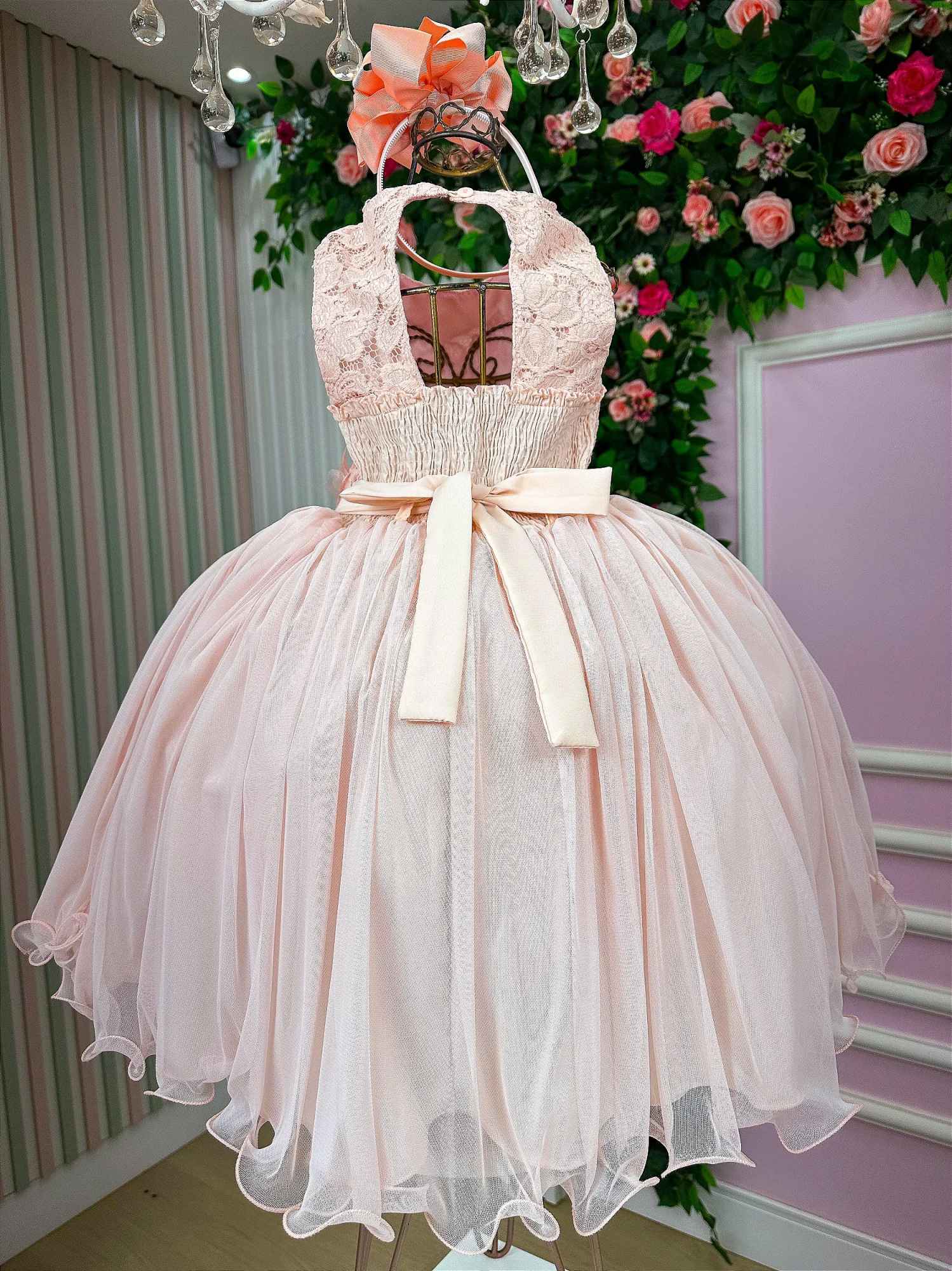 Vestido Vila Lele Regata Flores - Leveza e Elegância para Meninas | Bebeloo Kids