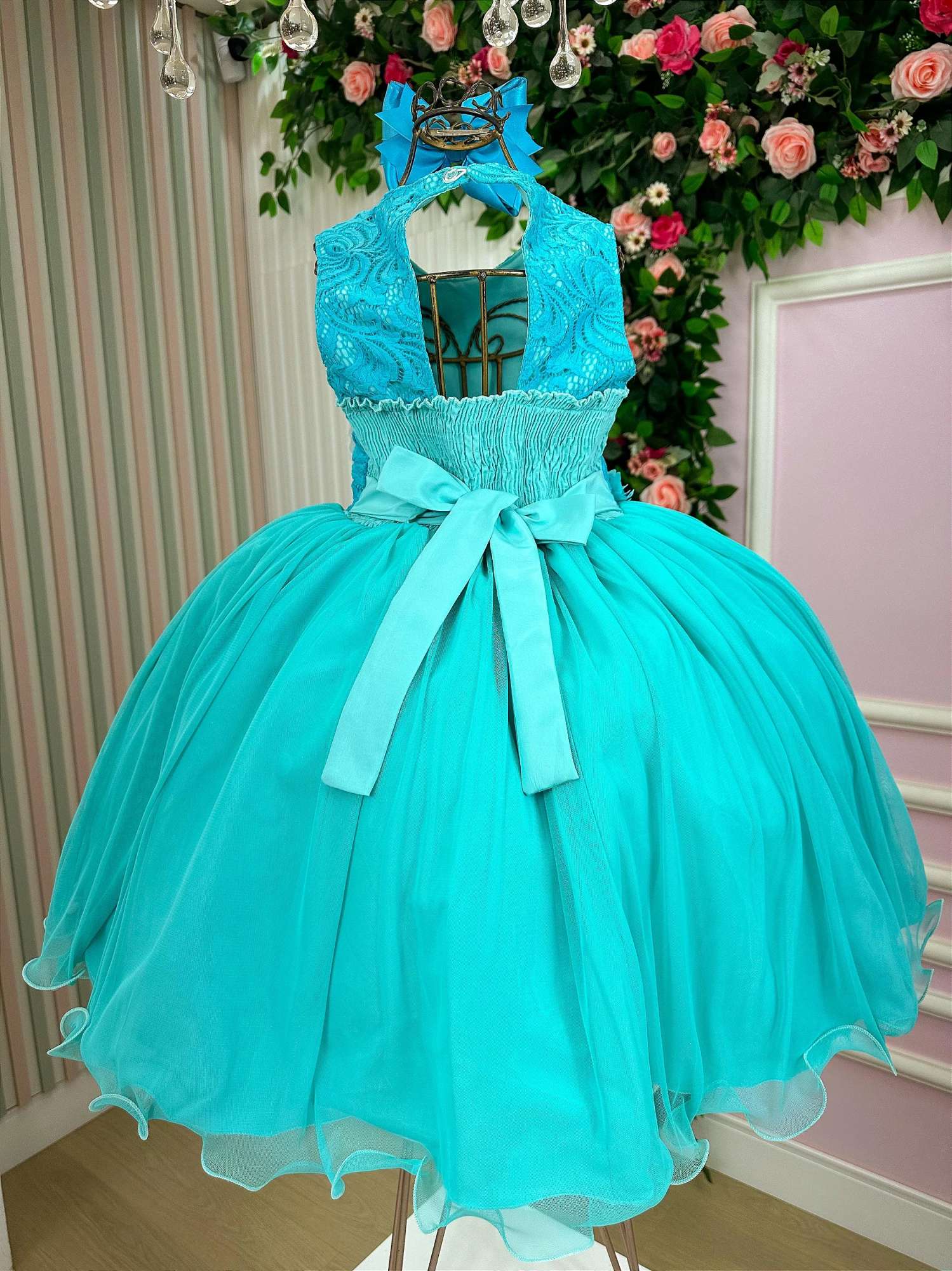 Vestido Vila Lele Regata Flores - Leveza e Elegância para Meninas | Bebeloo Kids
