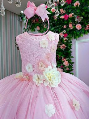 Vestido Vila Lele Regata Flores - Leveza e Elegância para Meninas | Bebeloo Kids