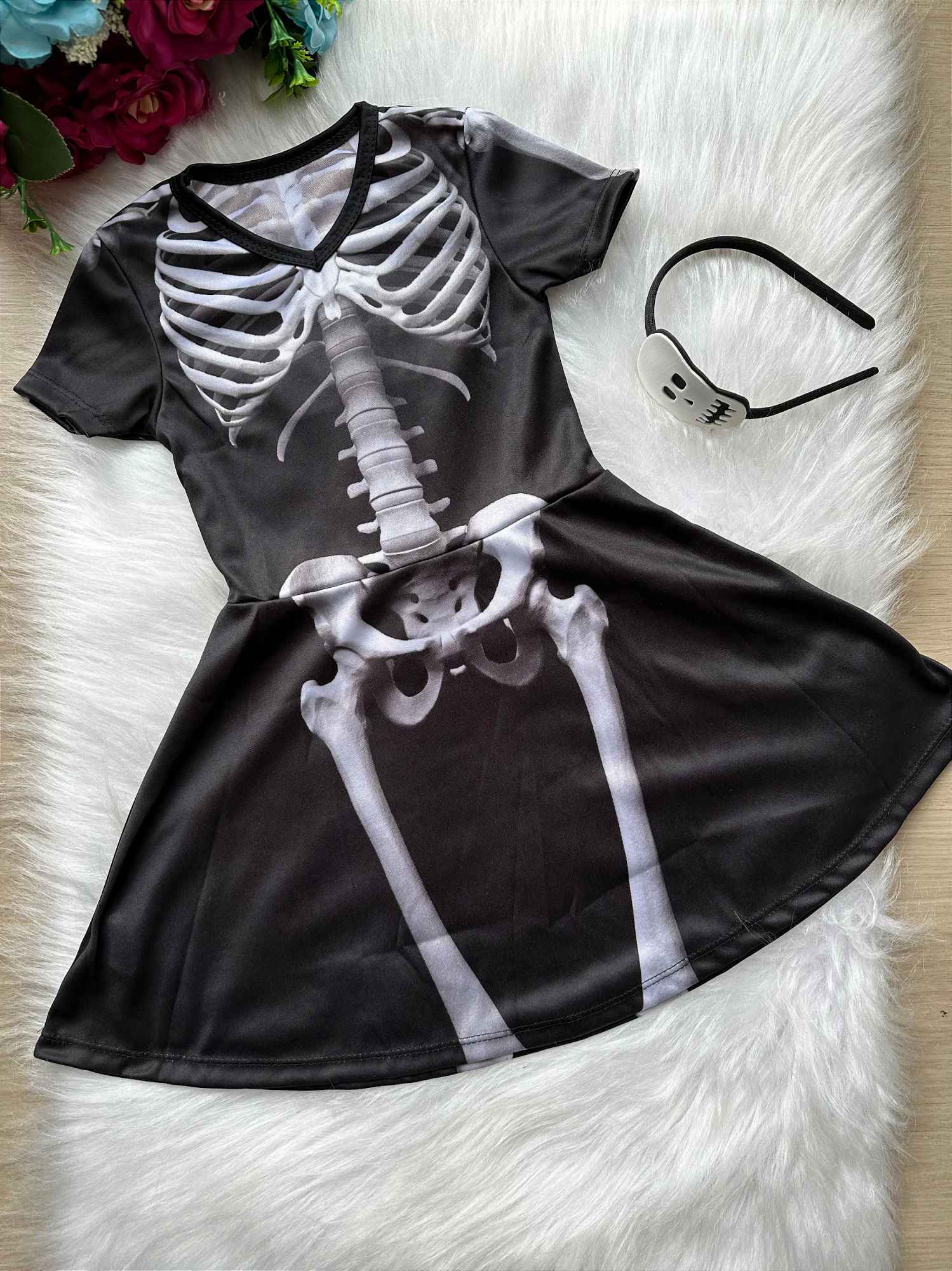 Fantasia Menina Temático Halloween - Qualidade e Cuidado para os Pequenos | Bebeloo Kids