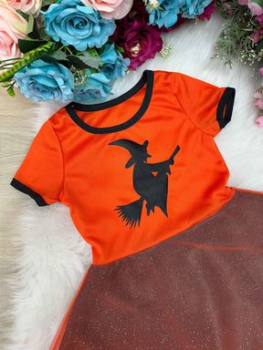 Fantasia Menina Temático Halloween - Qualidade e Cuidado para os Pequenos | Bebeloo Kids