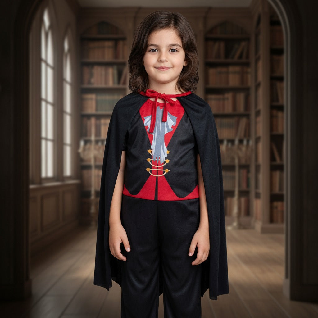 Fantasia Halloween Dracula - Vampiro - Qualidade e Cuidado para os Pequenos | Bebeloo Kids