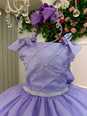 Vestido Marie Mariely Lilas - Leveza e Elegância para Meninas | Bebeloo Kids