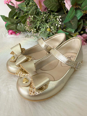 Sapatilha Doce Pe Baby Gigi Dourado - Leveza e Charme para os Pezinhos | Bebeloo Kids