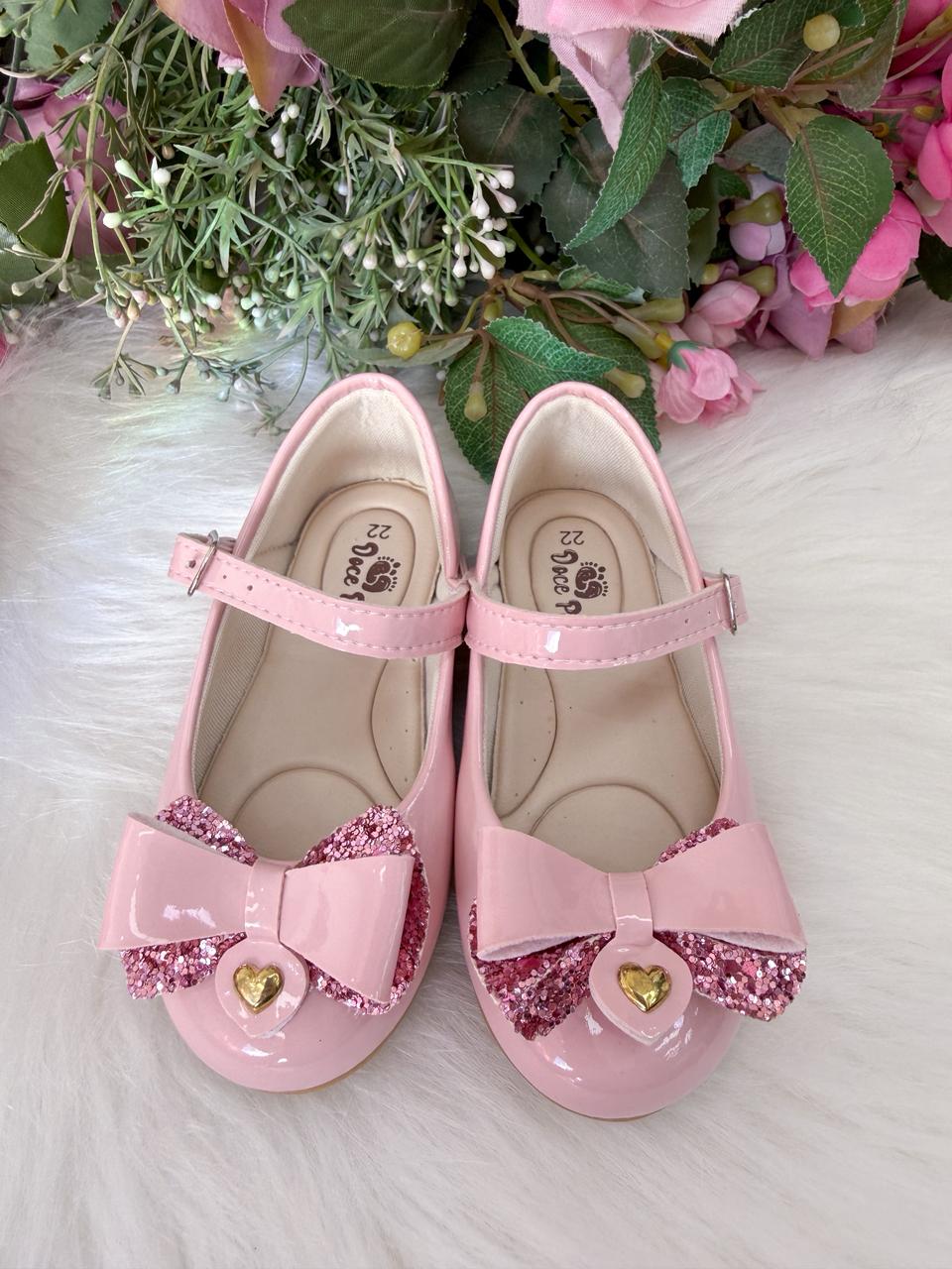 Sapatilha Doce Pe Baby Gigi Rosa - Leveza e Charme para os Pezinhos | Bebeloo Kids