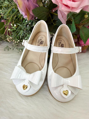 Sapatilha Doce Pe Baby Gigi Branco - Leveza e Charme para os Pezinhos | Bebeloo Kids