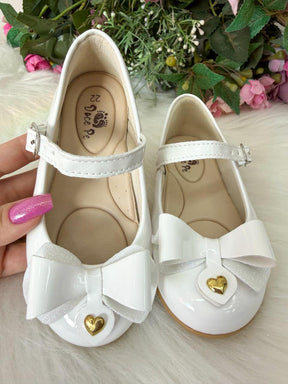 Sapatilha Doce Pe Baby Gigi Branco - Leveza e Charme para os Pezinhos | Bebeloo Kids