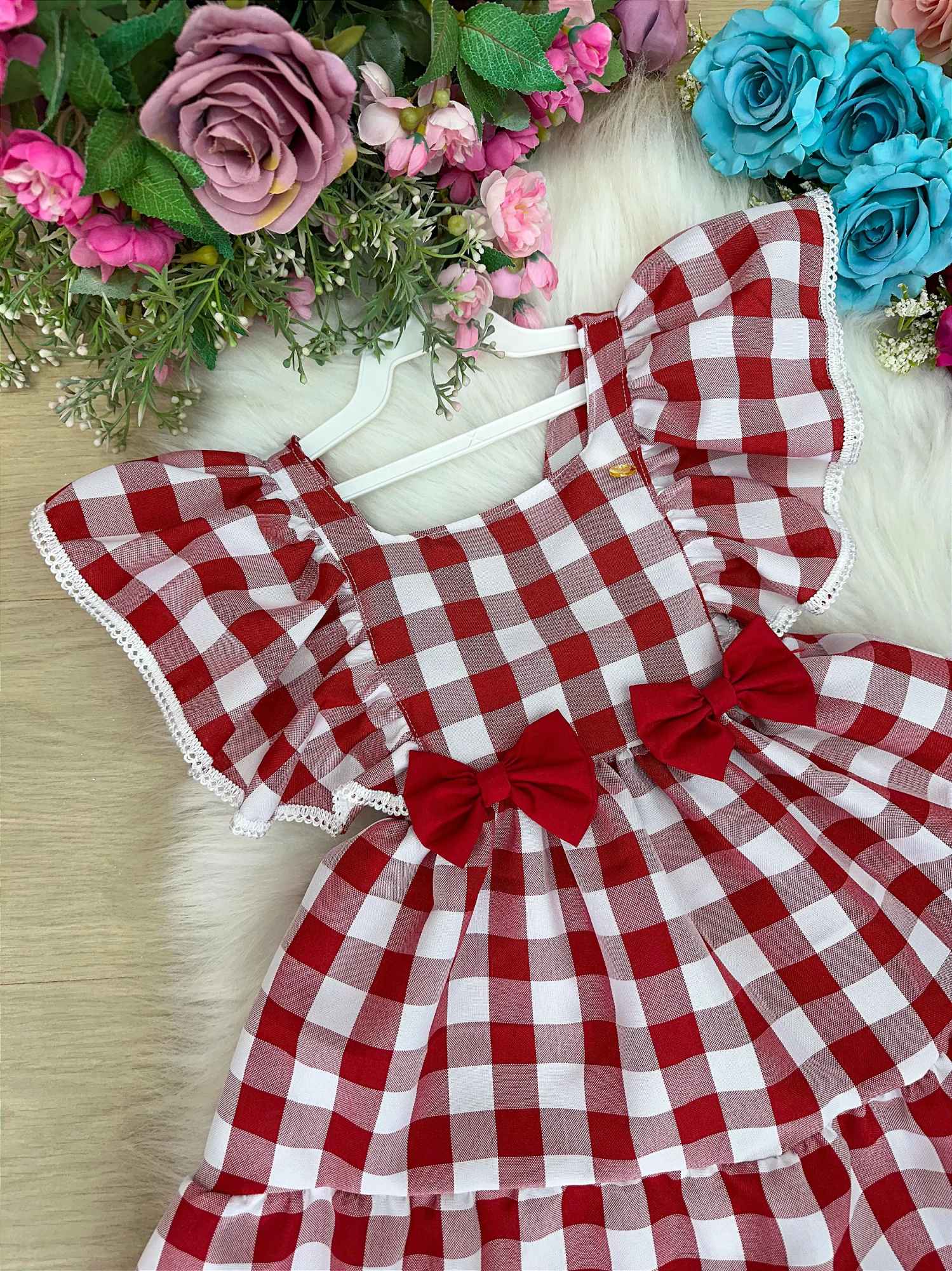 Vestido Banana Club Aline Xadrez - Leveza e Elegância para Meninas | Bebeloo Kids