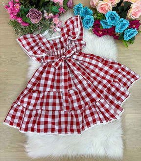 Vestido Banana Club Aline Xadrez - Leveza e Elegância para Meninas | Bebeloo Kids